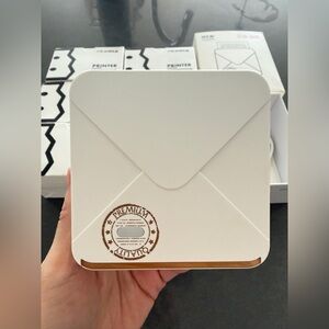 Mini Portable Thermal Printer + 12 Rolls Paper – Like New